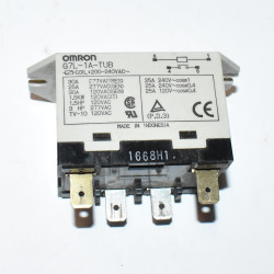 Omron G7L-1A-TUB 1-polet ST Effektrelæ - Spole 230V - 25A - discosupport.dk