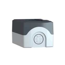 Schneider Harmony trykknapkasse XALD02 - 2 huller - tom - discosupport.dk