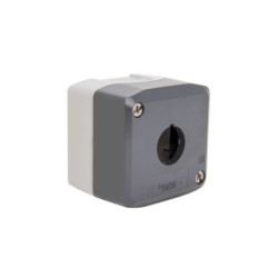 Schneider Harmony trykknapkasse XALD01 - 1 hul - tom - discosupport.dk