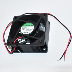 60mm Blæser 12V Støjsvag 60x60x25mm - discosupport.dk