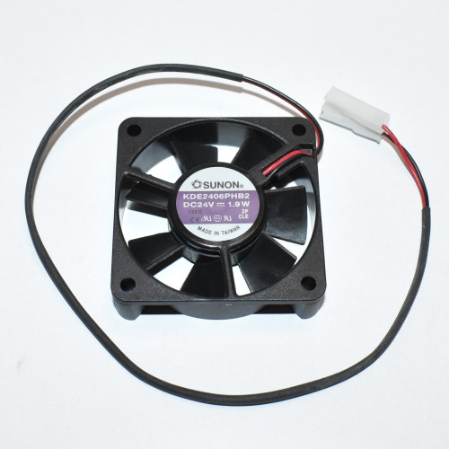 60x60mm Blæser 24 Volt - 1.9W - Sunon KDE2406PHB2 - discosupport.dk