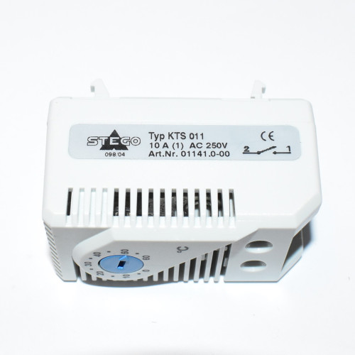 Termostat Stego KTS 011 - 250V-10A - 0-60°C - NO - discosupport.dk