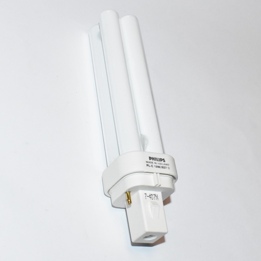 13 Watt PL-C 827-2P - G24d-1 - Osram Dulux - Philips Master 2pins - discosupport.dk