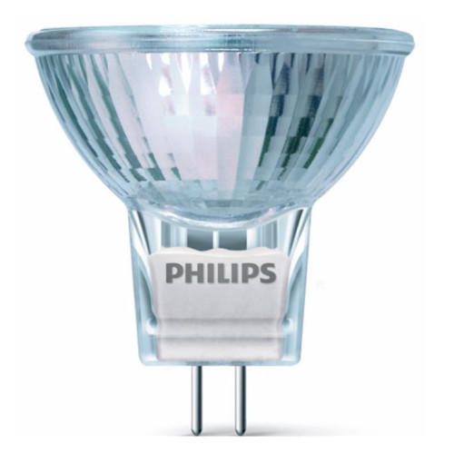 20W Halogenpære Ø 35mm - 30 grader - 12V - GU4 - Philips