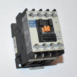 Telemecanique CA4 DN22BD Kontaktor 2xNC 2xNO - 600V 10A - Spole 24V DC - discosupport.dk