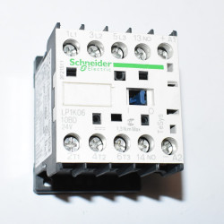 Schneider TeSys LP1K0610BD Kontaktor - 6A 400V 2,2kW - Spole 24V DC - discosupport.dk