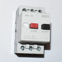 AEG Mbs 25 Motorværn - 16-20A - 3 faset - 910-201-211 - discosupport.dk