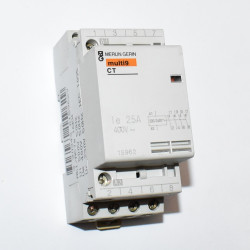 Merlin Gerin multi9 CT kontaktor 16kW 25A – 4x NO – Spole 230V - discosupport.dk