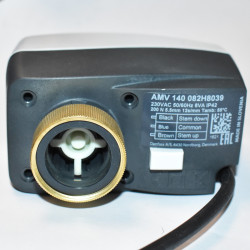 Danfoss AMV140 gearmotor - 230V - Actuator 082H8039 - AMV 140 - discosupport.dk