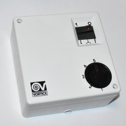 Thermex Vortice SCRR5 5-trins regulering til Nordik E loftventilator - discosupport.dk