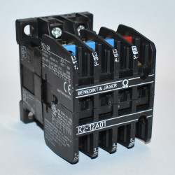 Benedikt & Jäger K2-12A01 Kontaktor - Spole 230V - 5,5kW - 400V - discosupport.dk