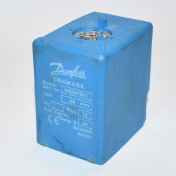 Danfoss Spole 042N7551 - BA024D - 24V DC 15W - Brugt - discosupport.dk
