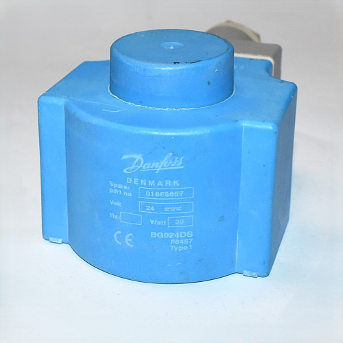 Danfoss Spole BG024DS - 20W 24V DC - 018F6857 - discosupport.dk
