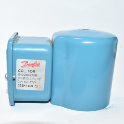 Danfoss Spole til magnetventil EV225B EV245B - 24VDC 17W - 032K140902 - discosupport.dk