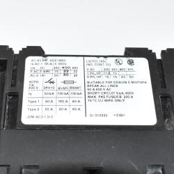 Siemens Sirius 3RT1036-1AC20 kontaktor 22kW - 3 faset - Spole 24V AC - discosupport.dk