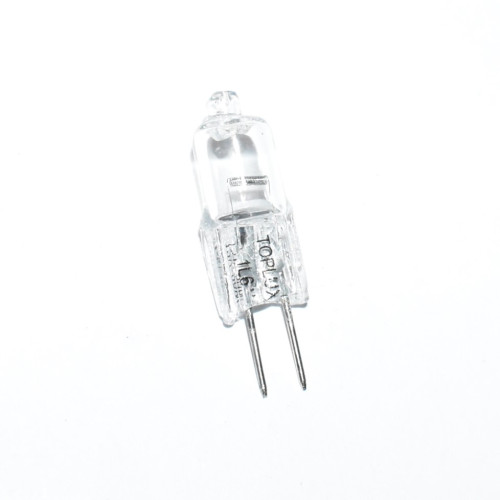 Stiftpære Halogen Toplux 1L6 - 20W - 12V - G4 - 10stk KUN 30kr på discosupport.dk!