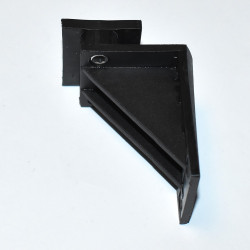 Afdækning - Endestop - til BKS 38mm skinnesystem - 28x38mm - BKS 6255-02 - MBM&MAB - discosupport.dk