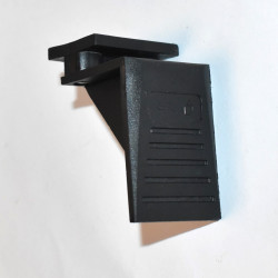Afdækning - Endestop - til BKS 38mm skinnesystem - 28x38mm - BKS 6255-02 - MBM&MAB - discosupport.dk