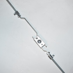 Paskvil - Stanglås - 45mm vandring - M8 - længde 1325mm-1370mm  - discosupport.dk