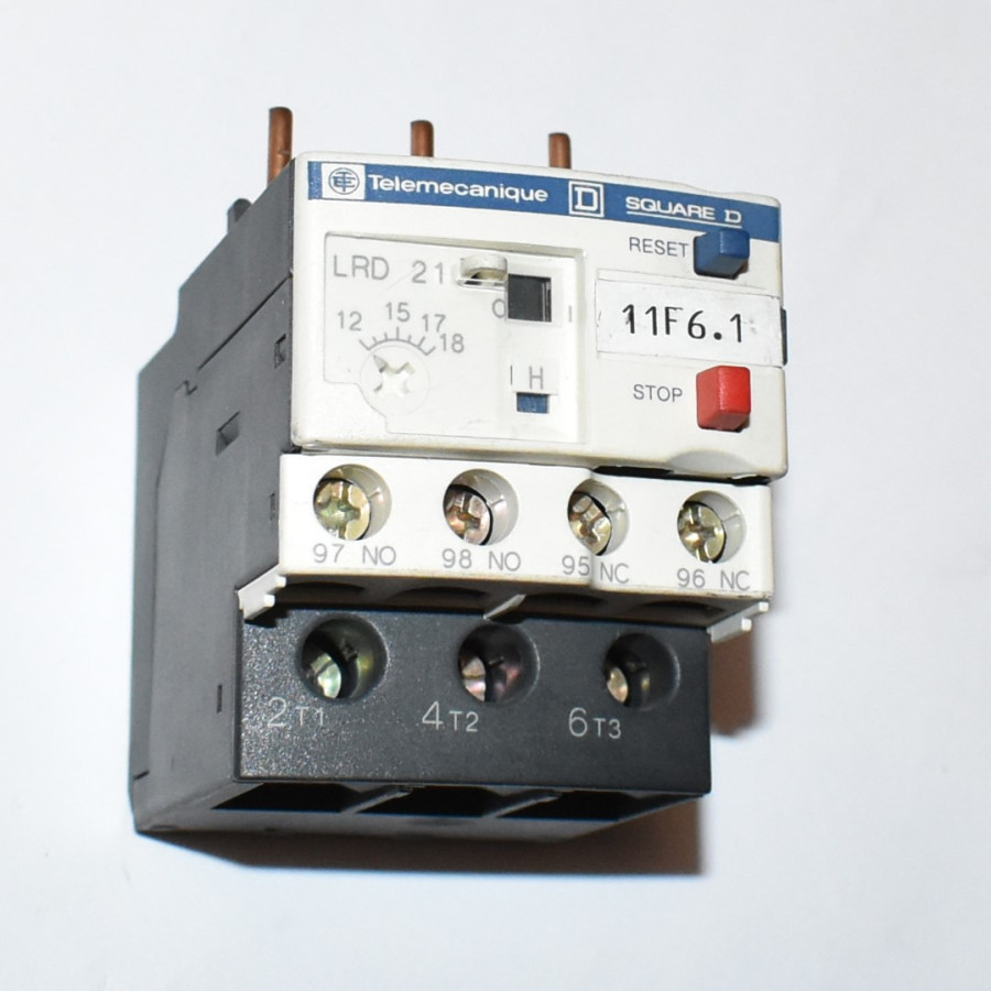 Telemecanique LRD21 Termorelæ 12-18A - Schneider Electric - discosupport.dk