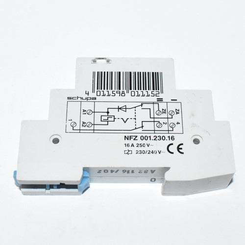 Kiprelæ Schupa NFZ001.230.16 - Spole 230V - discosupport.dk