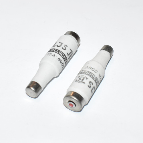 Sikring 10A Diazed E16 - 500V - discosupport.dk