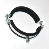 Rørophæng  108-116mm 2-delt med gummiisolering - M8-M10 - Rørbøjle - discosupport.dk