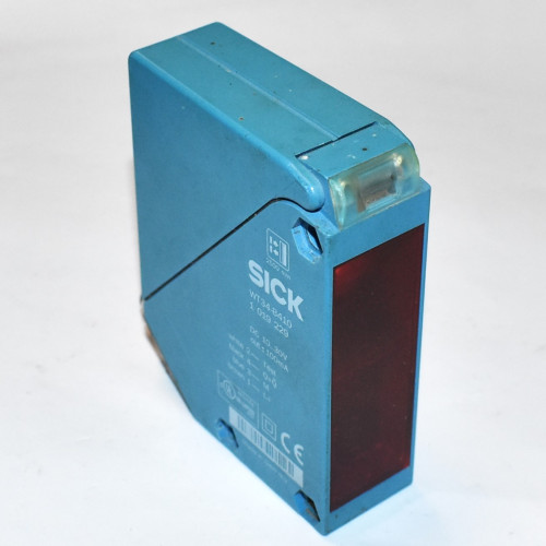 Sick WT34-B410 1 019 229 fotoelektrisk sensor 100-2500mm NPN PNP - discosupport.dk
