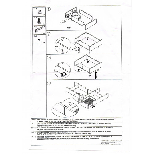 M6x22mm Justerskruer med islagsmøtrik - Pose med 4stk KUN 18kr på discosupport.dk!