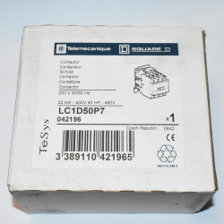 Telemecanique LC1 D50 kontaktor 22kW - 230V Spole - LC1D50P7 - discosupport.dk