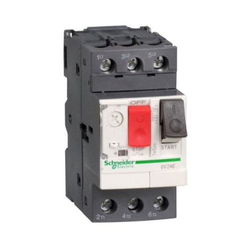 Telemecanique Motorværn GV2ME06 - 1-1,6A - 3-faset Automatsikring - discosupport.dk