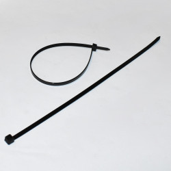 5x200mm Sort Strips - Kabelbinder - Kabelstrips - Køb på discosupport.dk!