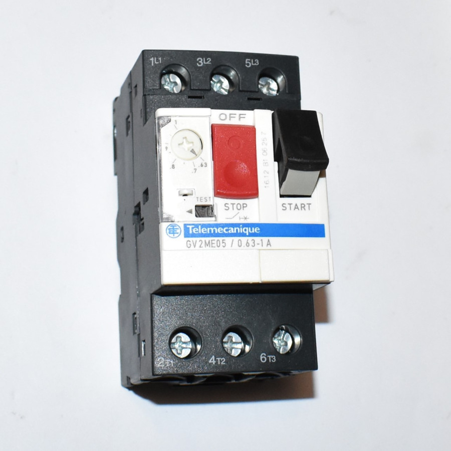 Telemecanique Motorværn GV2ME05 - 0,63-1A - 3-faset Automatsikring - discosupport.dk