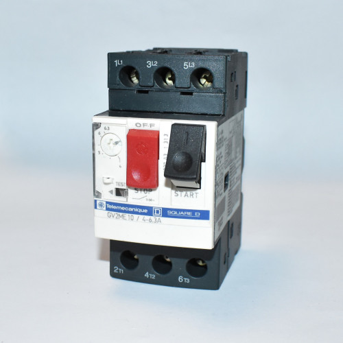 Schneider Electric - Telemecanique GV2ME10 - Motorværn 4-6.3 Amp - 3389110343113 - discosupport.dk
