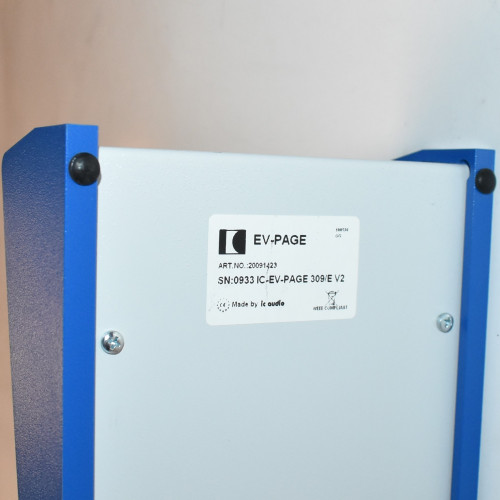 Bordmikrofon - ic audio EV-Page 309/E V2 EVAC - RJ45 - discosupport.dk