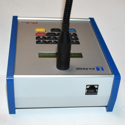 Bordmikrofon - ic audio EV-Page 309/E V2 EVAC - RJ45 - discosupport.dk