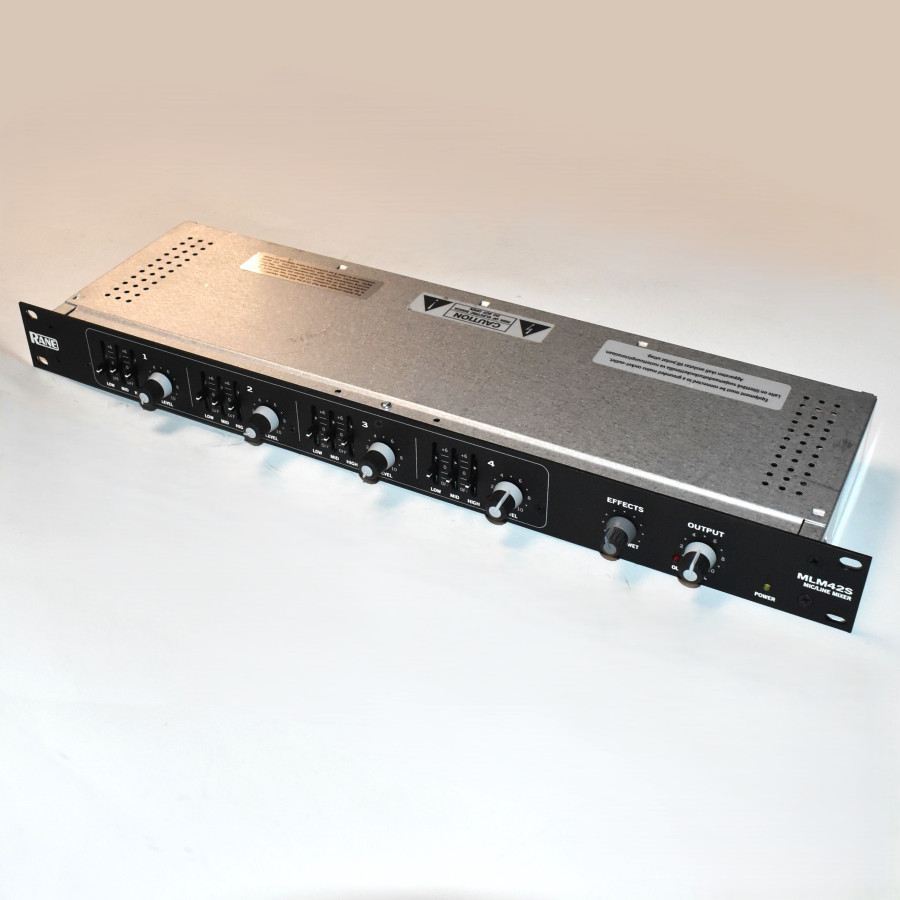 Rane MLM42S Mic/Line Mixer - 4 kanals - 1U til 19" Rack - discosupport.dk