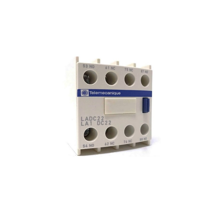 Telemecanique LADC22 Hjælpekontaktblok 2NO + 2NC - 3389110384475 - discosupport.dk