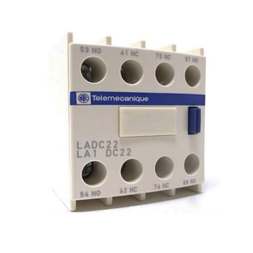 Telemecanique LADC22 Hjælpekontaktblok 2NO + 2NC - 3389110384475 - discosupport.dk