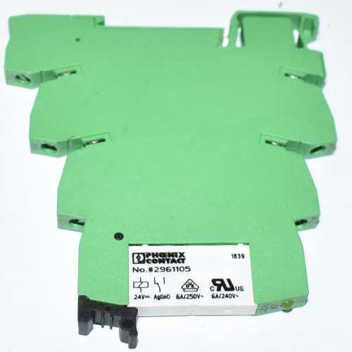 Phoenix Contact REL-MR- 24DC/21 Enkeltrelæ med DIN sokkel - 2961105 - 24V DC