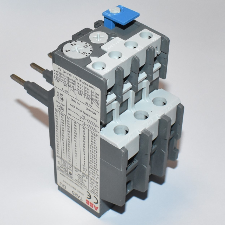 ABB TA25 DU Termorelæ 10-14A - TA25DU-14 - 1SAZ211201R2045 - discosupport.dk