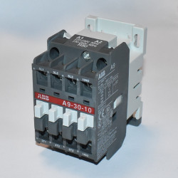 ABB A9-30-10 Kontaktor 4kW - 3P + 1NO - Spole 230V - 5709870381343 -discosupport.dk