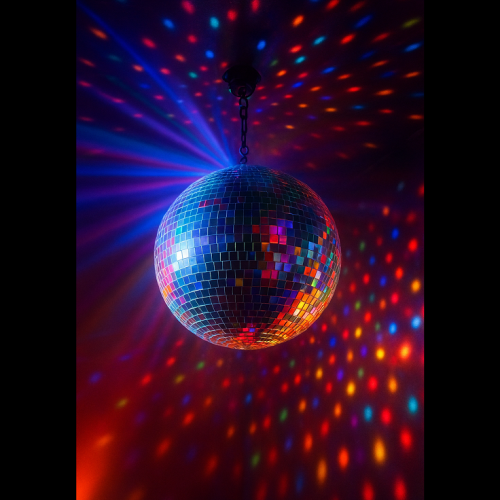 Spejlkugle 12cm i diameter - Mirrorball - Discokugle - Køb på discosupport.dk