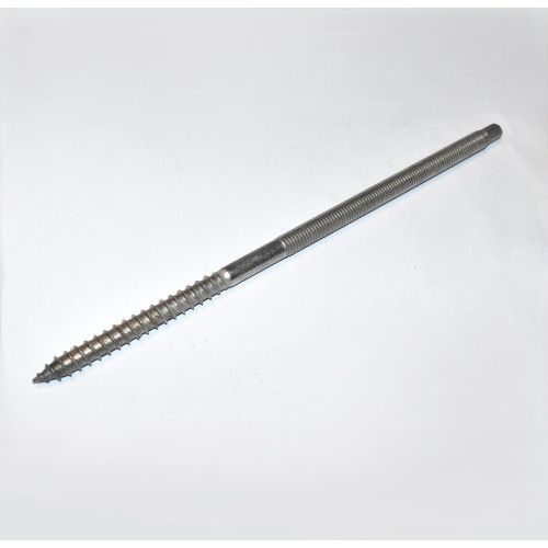 M12x300mm Solcelle Montage Bolt Rustfri - Stokskrue - Ansatsskrue