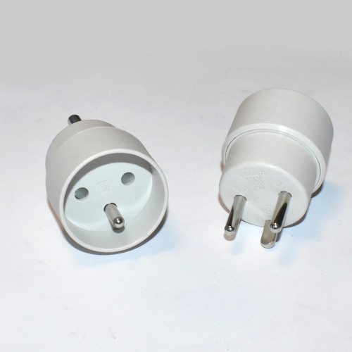 Hybridstikprop fra Pindjord  - Dansk Stik - Adapter - 230V 16A - Grå - discosupport.dk