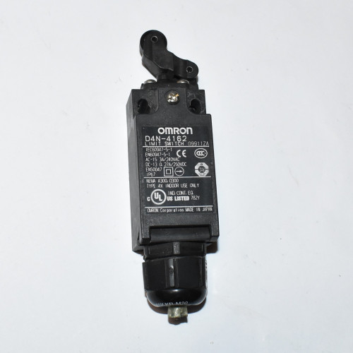 Omron D4N-4162 Endestop med rullearm - Grænseafbryder - Sikkerhedsafbryder - discosupport.dk
