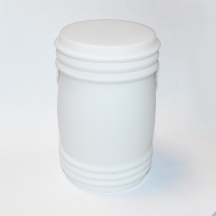David Super-Light opalhvidt Marineglas reservedel - Lampeglas - discosupport.dk