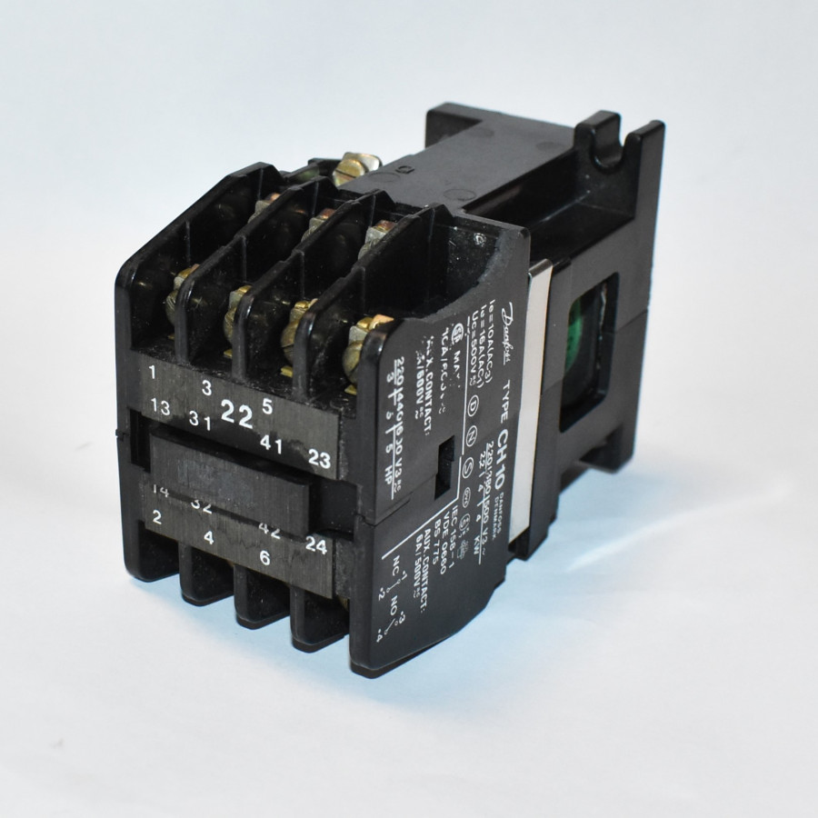 Danfoss CH10 Kontaktor 037B0177 CH 10 - Spole 230V - 4kW - discosupport.dk