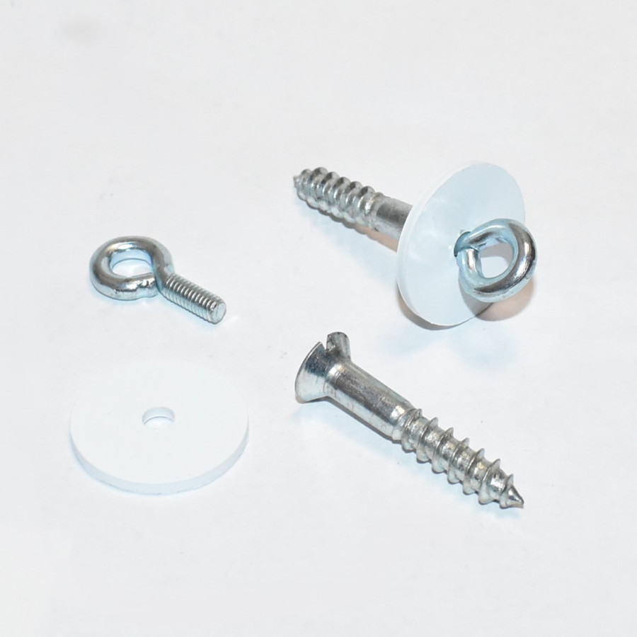 Loftophæng FO18 - Loftskrue - Loftbeslag med øjebolt - 2 stk - discosupport.dk