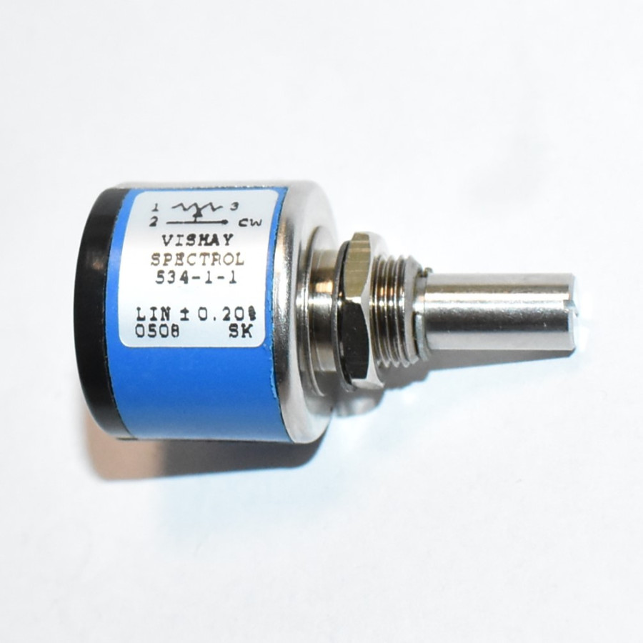 5kOhm Potentiometer Vishay 534-1-1 - 460-7582 - 5kΩ - discosupport.dk